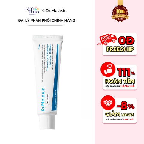  Kem Dưỡng Chuyên Biệt Giảm Thâm Nám & Làm Sáng Da Dr. Melaxin TX - Cream 