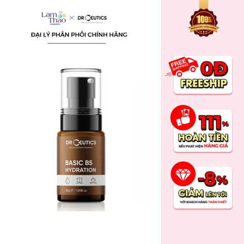  Tinh Chất Cấp Ẩm Và Hỗ Trợ Phục Hồi Da DrCeutics Basic B5 Hydration 