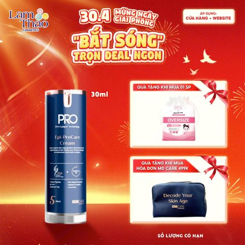  [TẶNG BTT BEFOU OVERSIZE 50 MIẾNG] [HĐ MD CARE 499K TẶNG 01 TÚI DA] Kem Dưỡng Phục Hồi Và Cải Thiện Nếp Nhăn MD Care Epi-Procare Cream 