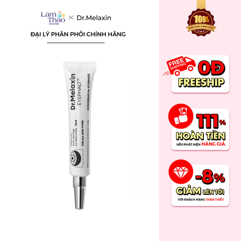  Kem Dưỡng Mắt Mờ Thâm & Cải Thiện Nếp Nhăn Dr. Melaxin Eyephalt Eyebag Cream 