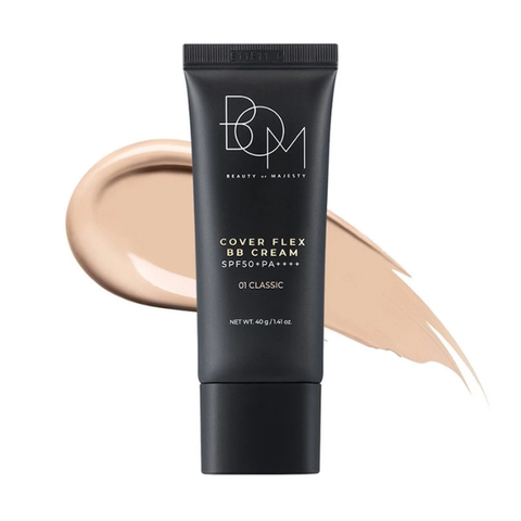  Kem nền BOM Cover Flex BB Cream SPF50+ PA++++ 