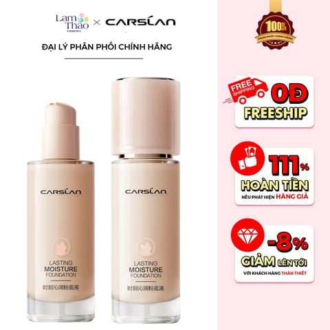 Kem Nền Ẩm Mịn Lâu Trôi Carslan Lasting Moisture Foundation 