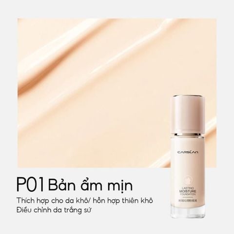  Kem Nền Ẩm Mịn Lâu Trôi Carslan Lasting Moisture Foundation 