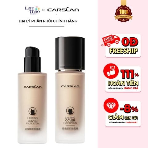  Kem Nền Kiềm Dầu Lâu Trôi Carslan Lasting Cover Foundation 
