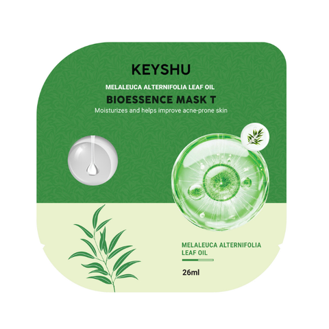  Mặt Nạ Tràm Trà Keyshu Melaleuca Alternifolia Leaf Oil Bioessence Mask 