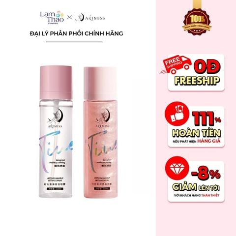  Xịt Khóa Artmiss Long Last Makeup Setting Flower Extract 