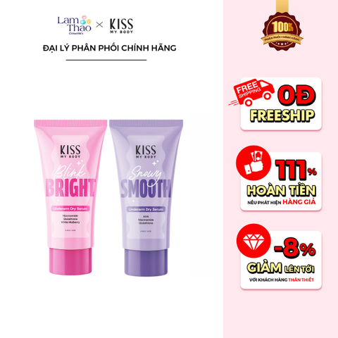  Serum Dưỡng Vùng Dưới Cánh Tay Kiss My Body Underarm Dry Serum 