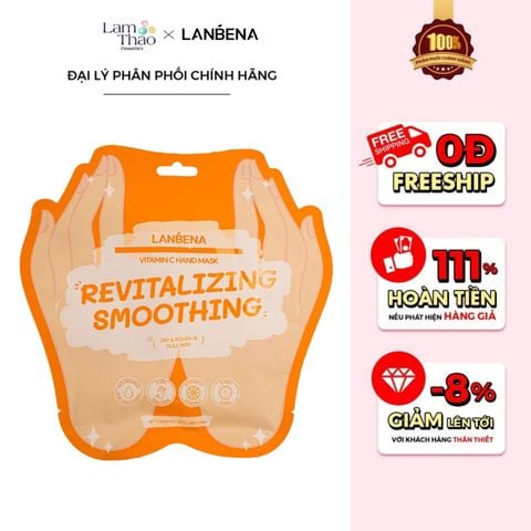  Mặt Nạ Tay Làm Mềm Cấp Ẩm Lanbena Hand Mask 