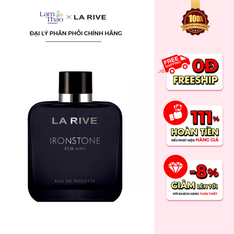  Nước Hoa Nam La Rive Men's Ironstone EDT Spray 