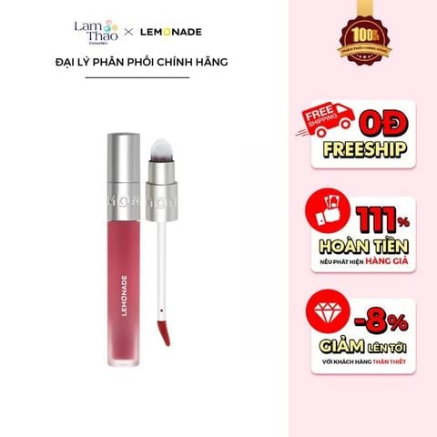  Son Bùn Ấm Mờ Mịn Lâu Trôi Lemonade Perfect Couple Blurry Stain Lip Cream 