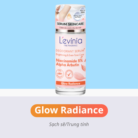  Lăn Khử Mùi Dưỡng Trắng Sáng Da L'evinia Fine Fragrance Deodorant Serum 