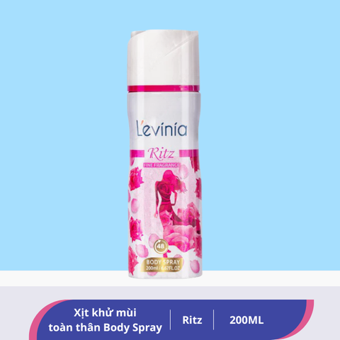  Xịt Khử Mùi Toàn Thân L'evinia Fine Fragrance Body Spray 