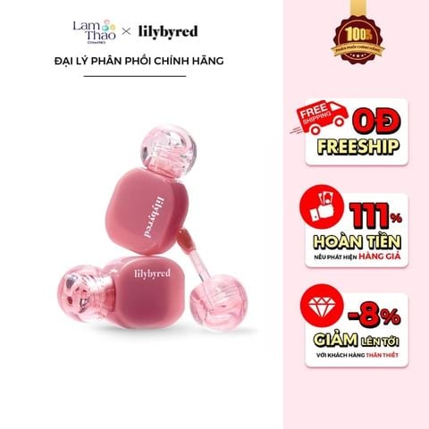  Son Nhung Bóng Lì Lilybyred Balming Dewy Tint 