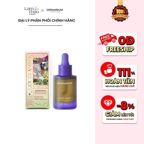  Tinh Chất Cho Da Dầu Mụn Dermarium Liquid Amber 
