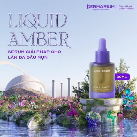  Tinh Chất Cho Da Dầu Mụn Dermarium Liquid Amber 