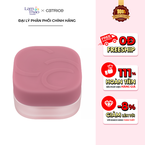  Má Hồng Dạng Kem Catrice Velvet Pudding Blurring Blush 