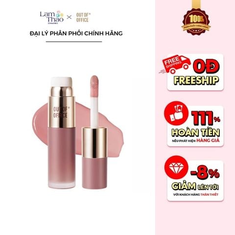 Má Hồng Dạng Lỏng Out Of Office Lumeglow Multi Use Liquid Blush 