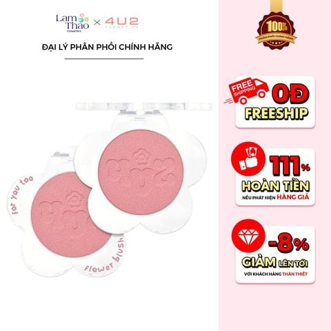  Phấn Má Hồng 4U2 Flower Blush 
