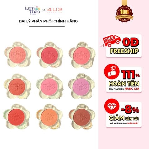  Phấn Má Hồng 4U2 Flower Blush 