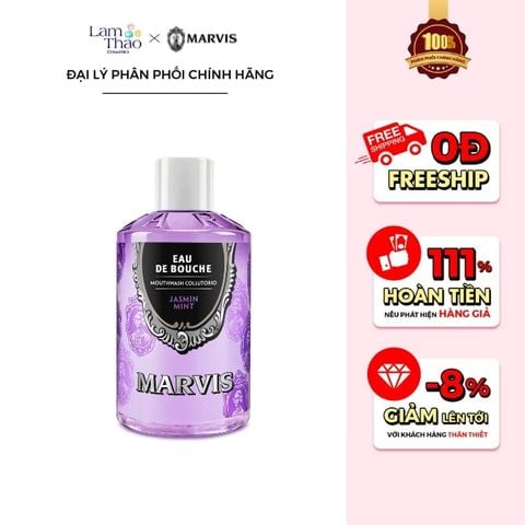  Nước Súc Miệng Marvis Collutorio Jasmin Mint 