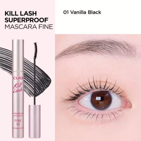  Chuốt Mi Chống Trôi Clio Kill Lash Superproof Mascara Fine 