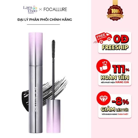  [DEAL SỐC 6.12 - 25.12 MUA HOÁ ĐƠN FOCALLURE 199K TẶNG 01 SON TRUE MATTE LIQUID LIPSTICK]  Mascara Chống Nước Siêu Mịn Focallure Lengthening Lifting Mascara 