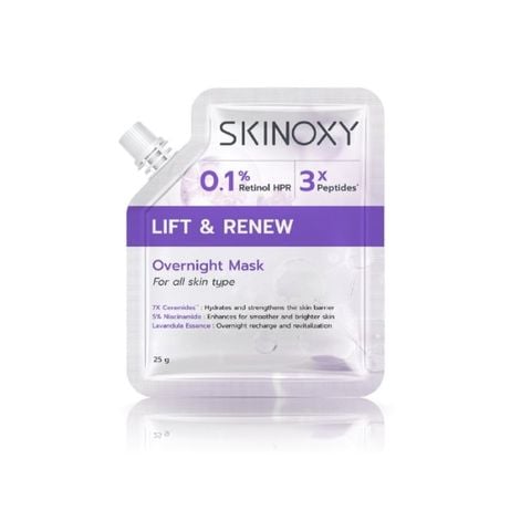  Mặt Nạ Dưỡng Làm Giảm Nếp Nhăn Và Cải Thiện Độ Đàn Hồi Skinoxy Lift & Renew Overnight Mask 