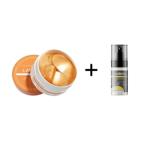  Mặt Nạ Mắt Giảm Quầng Thâm Mắt Lanbena Antioxidant Vitamin C Hydra Gel Eye Patches 