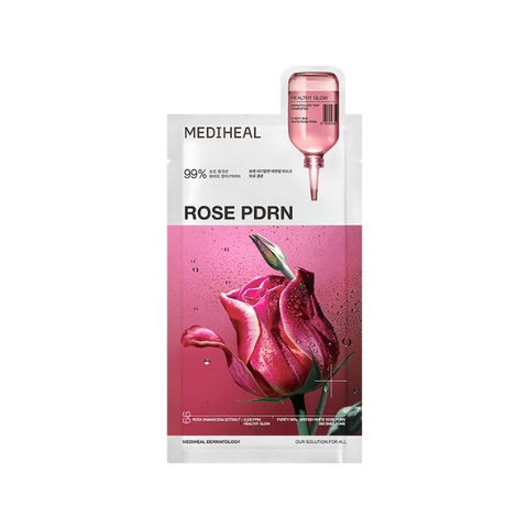  Mặt Nạ Hoa Hồng Căng Bóng Mediheal Rose PDRN Essential Mask 