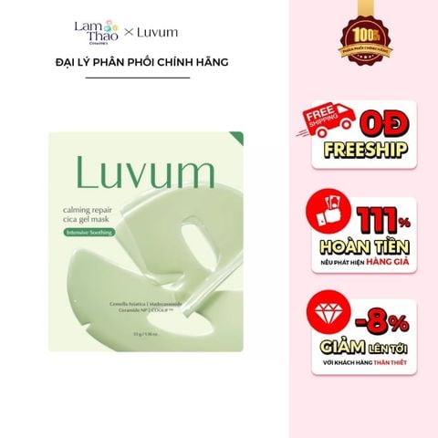  Mặt Nạ Thạch Luvum Calming Repair Cica Gel Mask 