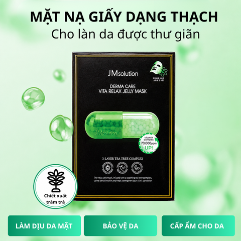  Mặt Nạ JM Solution Derma Care Vita Relax Jelly Mask 