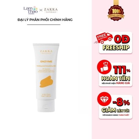  Mặt Nạ Sinh Học Zakka Naturals Enzyme Polishing And Smoothing Mask 