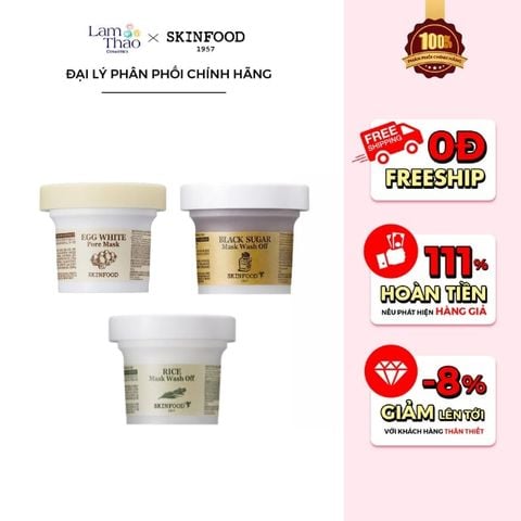  Mặt Nạ Rửa Skinfood 