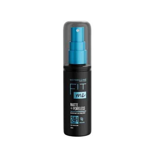  Xịt Khóa Nền Cố Định Trang Điểm Maybelline Fit Me Matte + Poreless Setting Spray 
