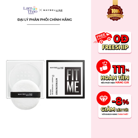  Phấn Phủ Dạng Bột Maybelline New York Me Setting Powder 