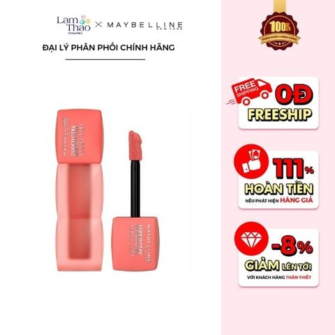  Son Kem Lì Maybelline Superstay Teddy Tint 