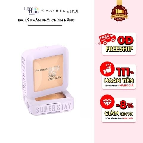  Phấn Nền Maybelline Super Stay 30H Flex Powder Foundation 