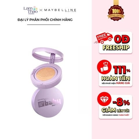  Phấn Nước Maybelline Supper Stay Baby Mate Up To 24h 