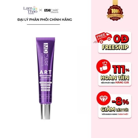  [MUA 1 SP MD CARE FULLSIZE TẶNG 01 SRM 30ML] Kem Dưỡng MD Care A.R.T Brightening Complex 