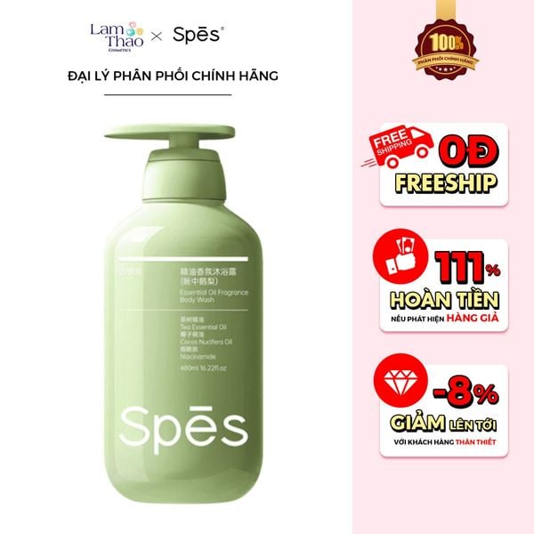 Sữa Tắm Tinh Dầu Nước Hoa Spes Essential Oil Fragrance Body Wash