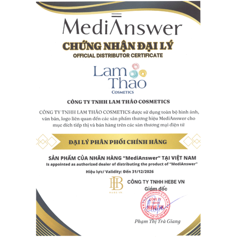  Mặt Nạ Thạch Phục Hồi Dịu Da Medianswer Calming Collagen Nanoshot Mask 