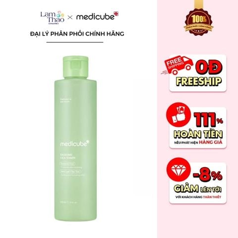  Nước Hoa Hồng Medicube Exosome Cica Toner 