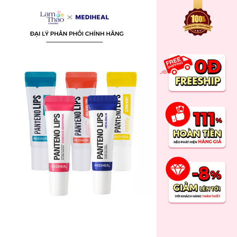  Son Dưỡng Hỗ Trợ Giảm Thâm & Khô Môi Mediheal Labocare Pantenolips 