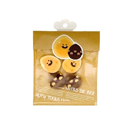  Set 4 Bông Trang Điểm Glorie Bakery Collection Mini Finger 