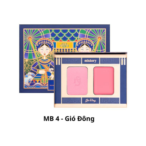 Phấn Má Hồng Vũ Khúc Thuỷ Đình 4In1 Mistory Lotus & Puppet Water Blush Duo 