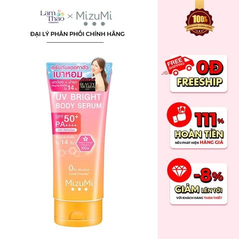  Tinh Chất Chống Nắng Mizumi UV Bright Body Serum SPF50+ PA++++ 