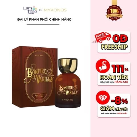  Nước Hoa Mykonos Bonfire Vanilla Extrait De Parfum 
