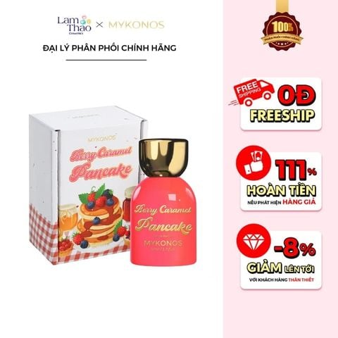  Nước Hoa Mykonos Berry Caramel Pancake Eau De Parfum 