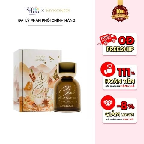  Nước Hoa Mykonos x Sapeyeeee Chai Crema Latte Extrait De Parfum 