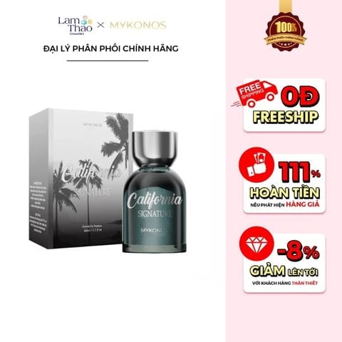  Nước Hoa Mykonos California Signature Extrait De Parfum 